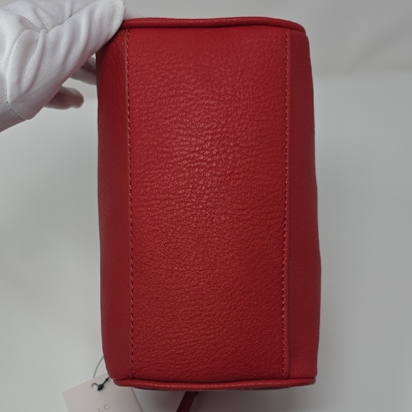 Lauren Conrad LC Mini Satchel Crossbody – Red – NWT - Picture 12 of 15